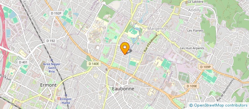 localisation de l'entreprise MARVIC à EAUBONNE