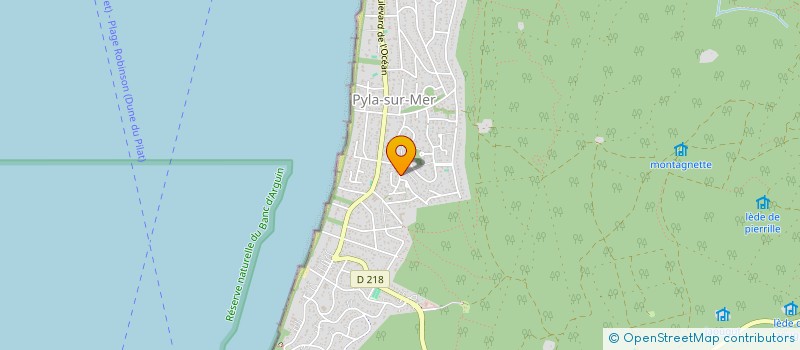 localisation de l'entreprise MARVILA à LA TESTE-DE-BUCH