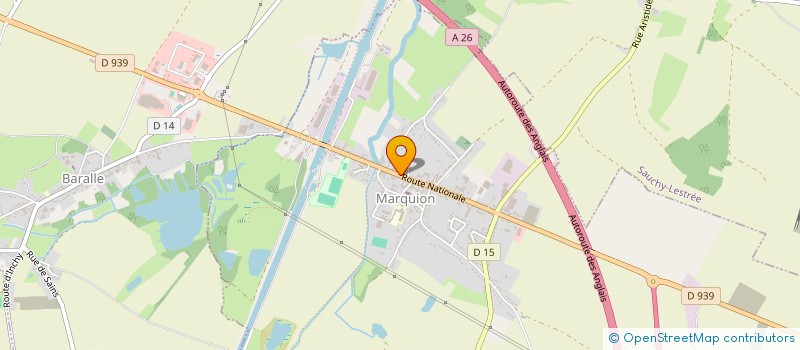 localisation de l'entreprise MARVILL DIFFUSION à MARQUION