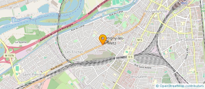 localisation de l'entreprise MARVIN à MONTIGNY-LES-METZ