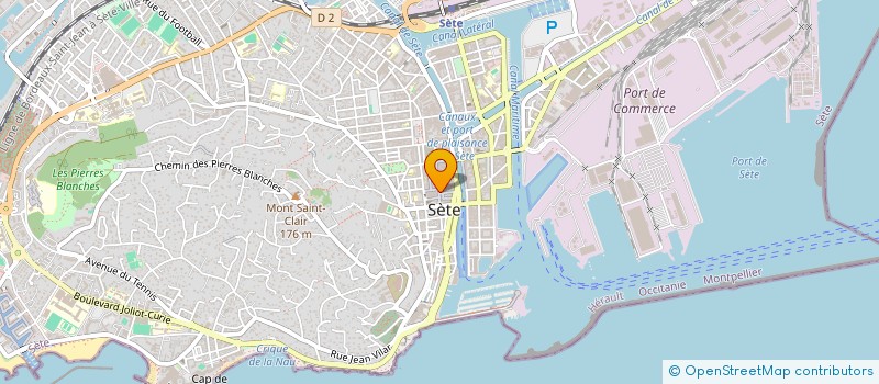 localisation de l'entreprise MARVIN  SETE