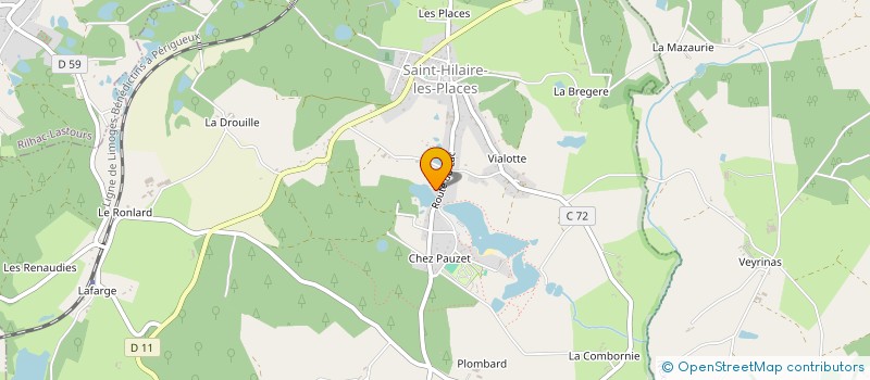 localisation de l'entreprise MARVIN à SAINT-HILAIRE-LES-PLACES