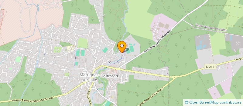localisation de l'entreprise MARVIN  MARTIGNAS-SUR-JALLE