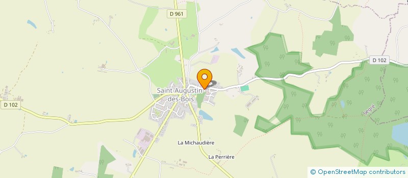 localisation de l'entreprise MARVIN  SAINT-AUGUSTIN-DES-BOIS