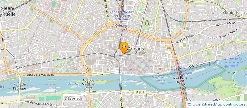 localisation de l'entreprise MARVIN à ORLEANS