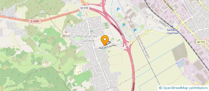 localisation de l'entreprise MARVIN à PERIGNAT-LES-SARLIEVE