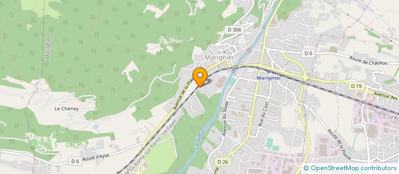 localisation de l'entreprise MARVIN  MARIGNIER