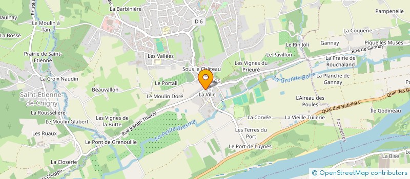 localisation de l'entreprise MARVIN  LUYNES