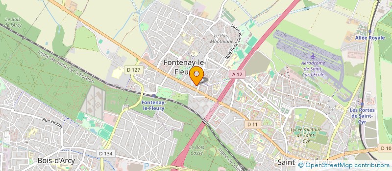 localisation de l'entreprise MARVIN B à FONTENAY-LE-FLEURY
