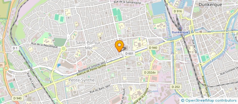 localisation de l'entreprise MARVIN & CO à DUNKERQUE