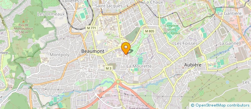 localisation de l'entreprise MARVIN CONCEPT 3  BEAUMONT