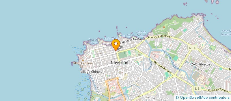 localisation de l'entreprise MARVIN DIFFUSION à CAYENNE
