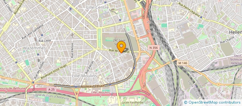 localisation de l'entreprise MARVIN HOOD à LILLE