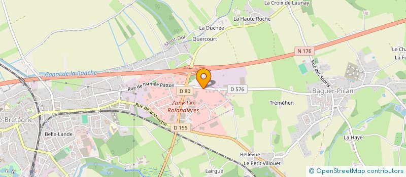 localisation de l'entreprise MARVINBERT  BAGUER-PICAN