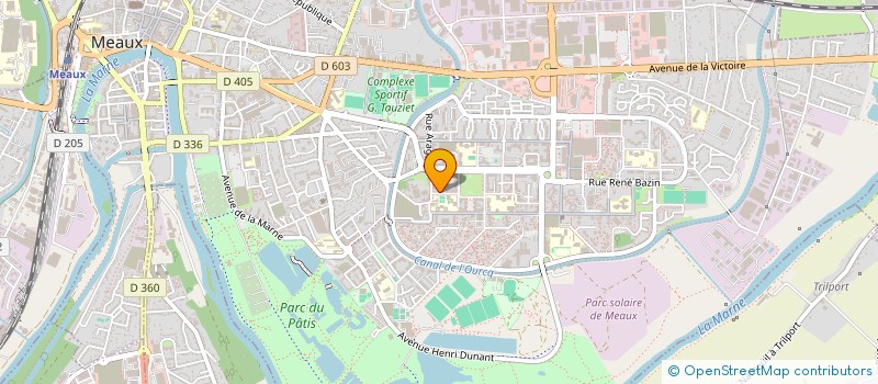 localisation de l'entreprise MARVINET à MEAUX