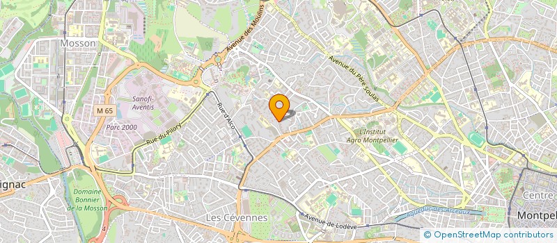 localisation de l'entreprise MARVINI GROUPE SAS à MONTPELLIER