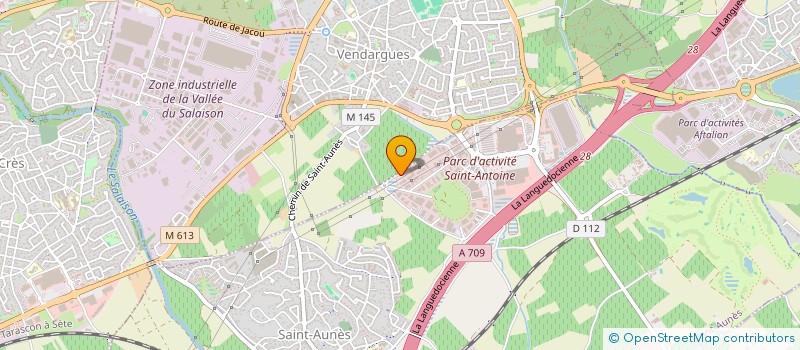 localisation de l'entreprise MARVIS GROUP à SAINT-AUNES