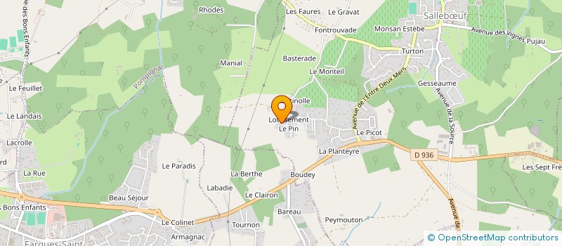 localisation de l'entreprise MARVYN  SALLEBUF