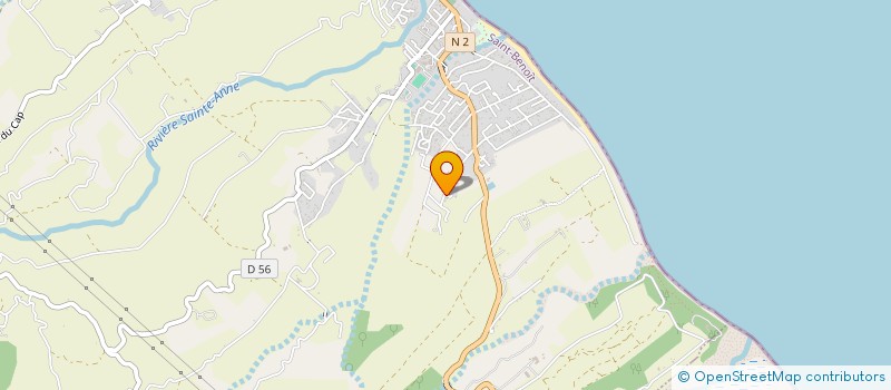 localisation de l'entreprise MARVYN KERGRAIN FUNERAIRE  SAINT-BENOIT