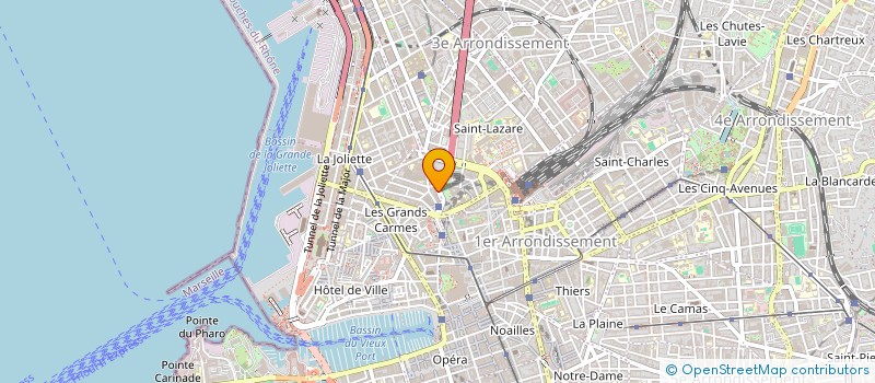 localisation de l'entreprise MARWA à MARSEILLE