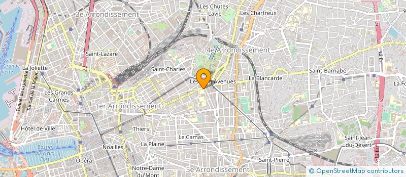 localisation de l'entreprise MARWA à MARSEILLE