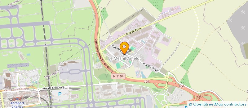 localisation de l'entreprise MARWA ENTRAIDE  LE MESNIL-AMELOT