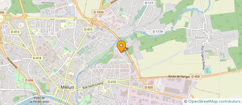 localisation de l'entreprise MARWA TRANSPORT FRANCE à MELUN