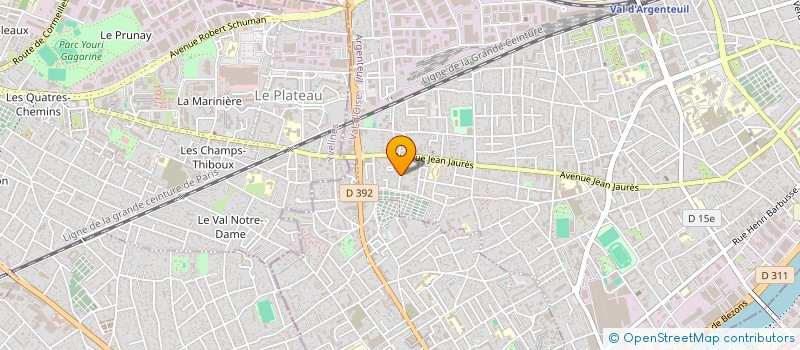 localisation de l'entreprise MARWA VTC  ARGENTEUIL