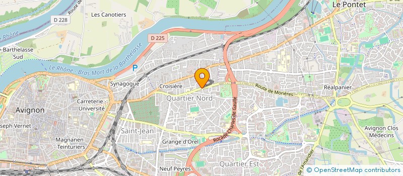 localisation de l'entreprise MARWENN  AVIGNON