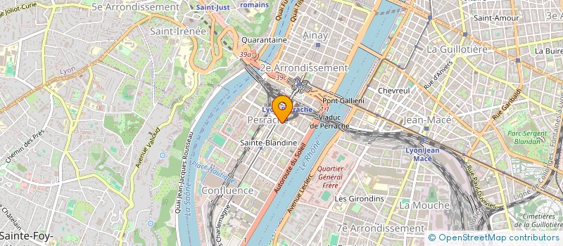 localisation de l'entreprise MARWILL à LYON