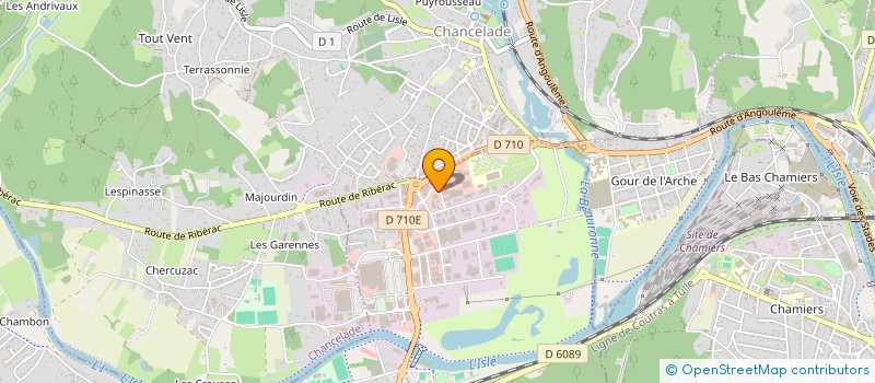 localisation de l'entreprise MARWILL  MARSAC-SUR-L'ISLE