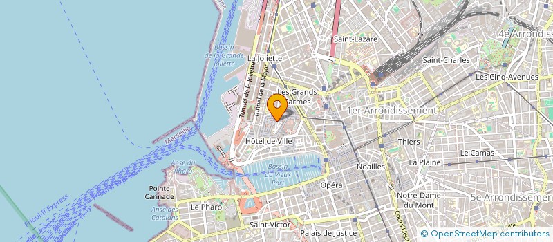 localisation de l'entreprise MARX à MARSEILLE