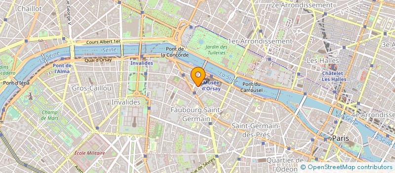 localisation de l'entreprise MARX PROFITS à PARIS