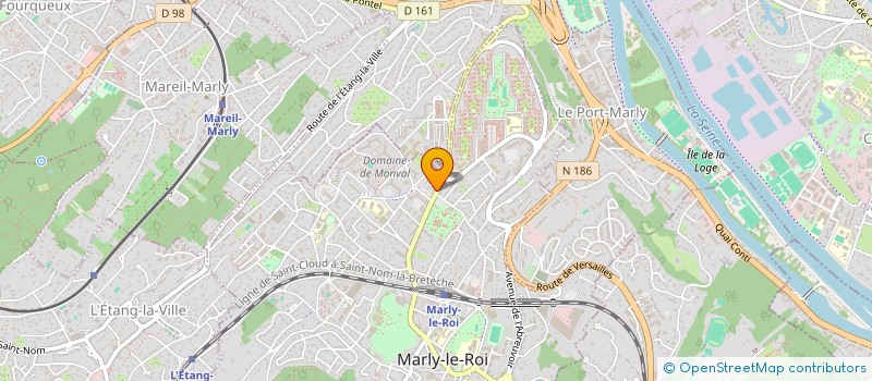 localisation de l'entreprise MARX WAINER à MARLY-LE-ROI