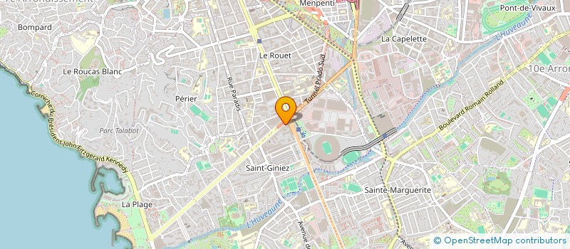 localisation de l'entreprise MARXA COACHING & CONSEIL  MARSEILLE