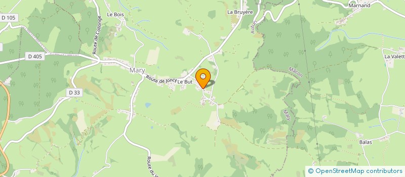 localisation de l'entreprise MARY 71  MARY