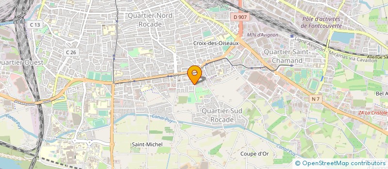 localisation de l'entreprise MARY  AVIGNON