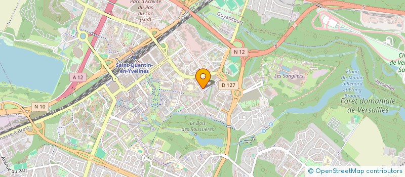 localisation de l'entreprise MARY AOUAK  GUYANCOURT