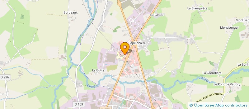 localisation de l'entreprise MARY AUTOMOBILES VIRE  VIRE-NORMANDIE