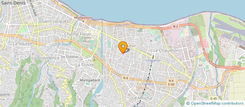 localisation de l'entreprise MARY BEAUTE SARL à SAINT DENIS