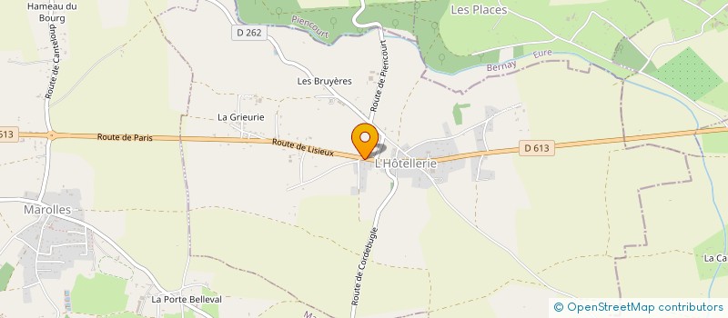 localisation de l'entreprise MARY CHERBOURG  GLOS