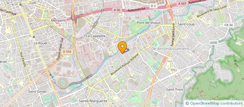 localisation de l'entreprise MARY ET CE DESSERTS à MARSEILLE