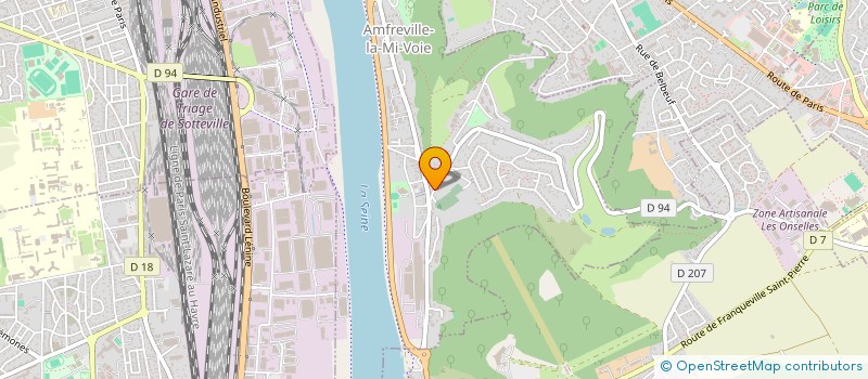 localisation de l'entreprise MARY-GILLES  AMFREVILLE-LA-MI-VOIE