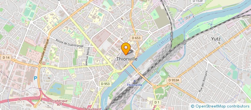 localisation de l'entreprise MARY HOME à THIONVILLE