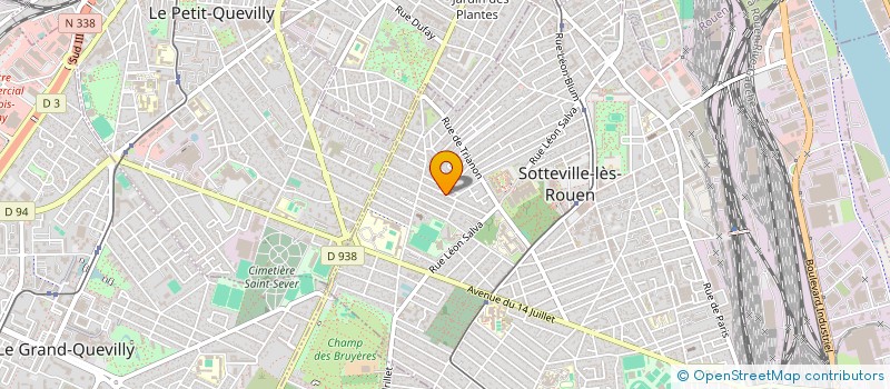 localisation de l'entreprise MARY INVEST  SOTTEVILLE-LES-ROUEN