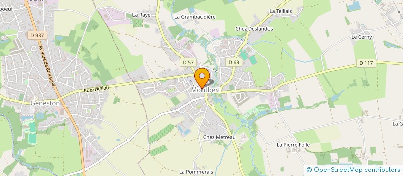localisation de l'entreprise MARY JEANNE ET ANNE à MONTBERT