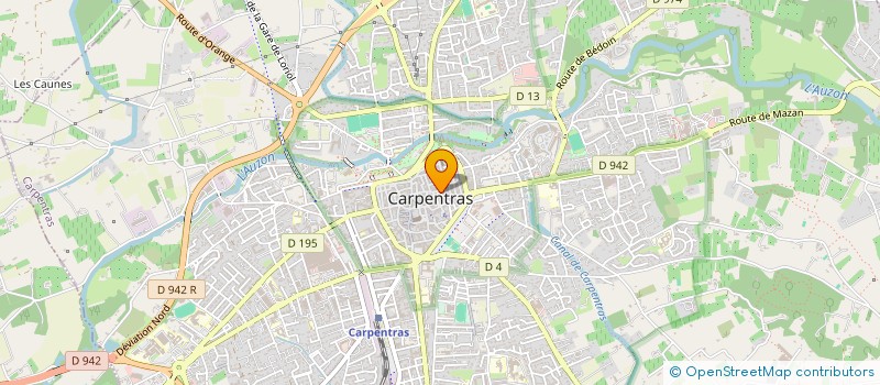 localisation de l'entreprise MARY JOAILLIERS à CARPENTRAS