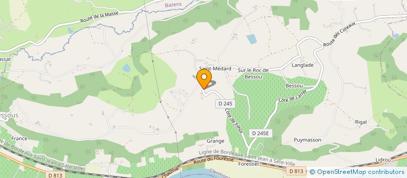 localisation de l'entreprise MARY-LOU  CLERMONT-DESSOUS