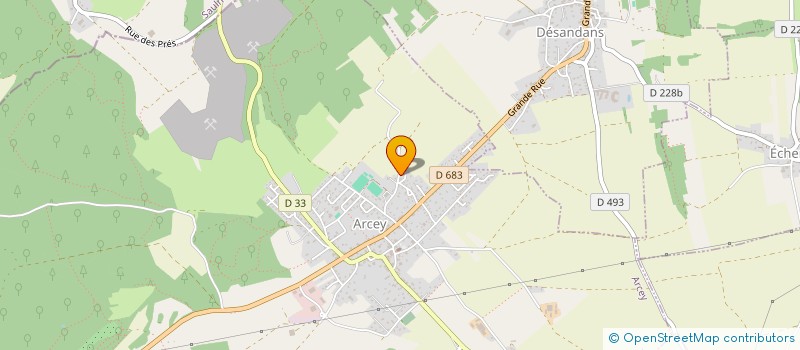 localisation de l'entreprise MARY MELODY  ARCEY