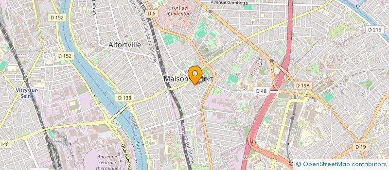 localisation de l'entreprise MARY MINA  MAISONS-ALFORT